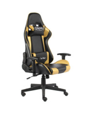 Chaise de jeu pivotante Doré PVC | Mobilier & Déco