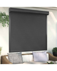 Volet roulant aluminium 160x150 cm anthracite | Mobilier & Déco