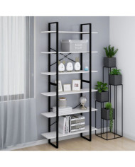 Armoire haute Blanc 100x30x210 cm Bois de pin solide | Mobilier & Déco