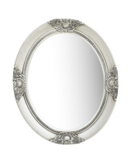 Miroir mural style baroque 50x60 cm Argenté | Mobilier & Déco