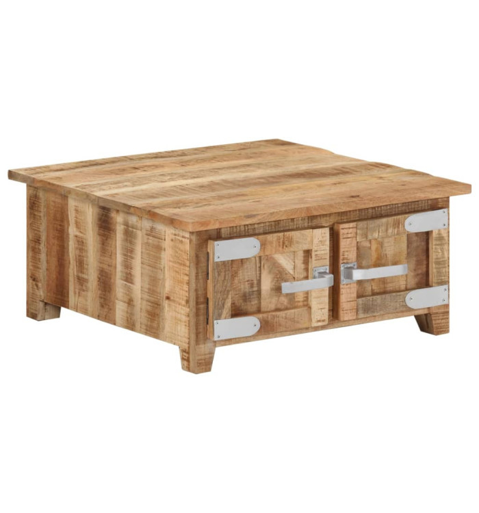 Table basse 67x67x30 cm Bois de manguier massif | Mobilier & Déco