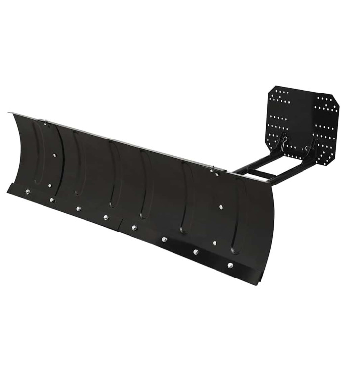Chasse-neige pour VTT 150x38 cm Noir | Mobilier & Déco