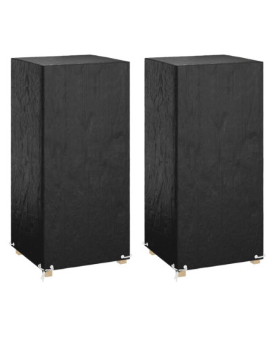 Housses de chaise de jardin 2 pcs 8 œillets 75x70x140 cm PE | Mobilier & Déco