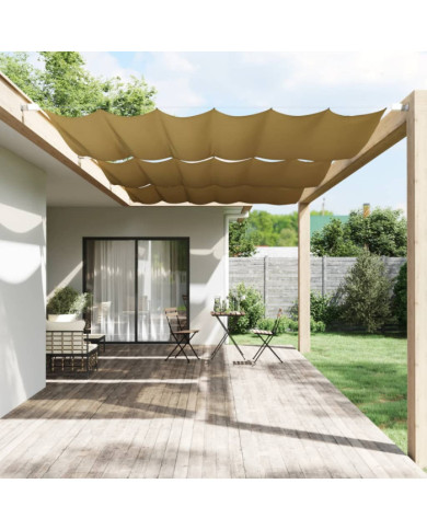 Auvent vertical Beige 250x270 cm Tissu oxford | Mobilier & Déco