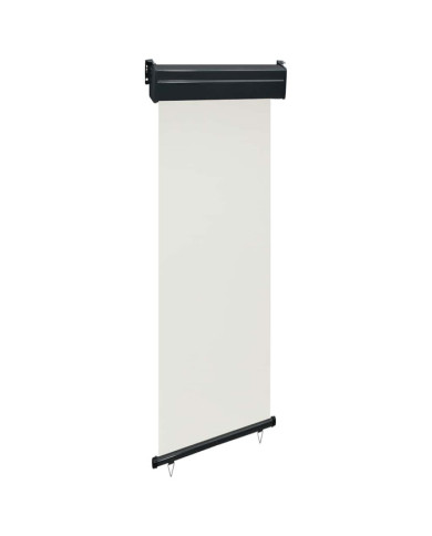 Auvent latéral de balcon 65x250 cm Crème | Mobilier & Déco