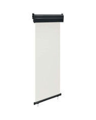 Auvent latéral de balcon 65x250 cm Crème | Mobilier & Déco