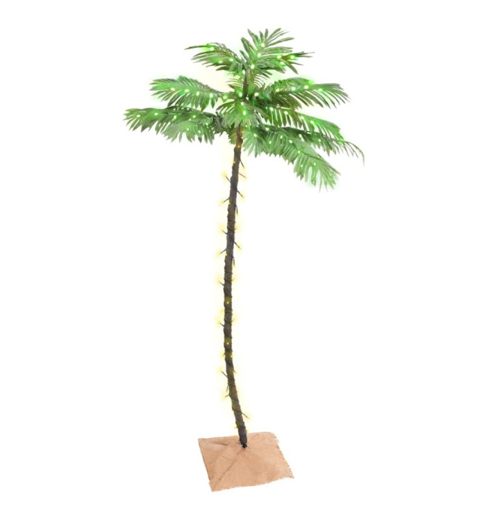 Palmier à LED 96 LED Blanc chaud 180 cm | Mobilier & Déco