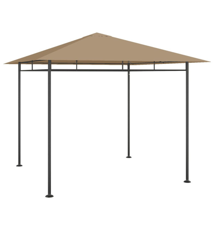 Belvédère 3x3x2,7 m Taupe 180 g/m² | Mobilier & Déco