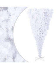 Sapin de Noël artificiel renversé avec support Blanc 180 cm | Mobilier & Déco