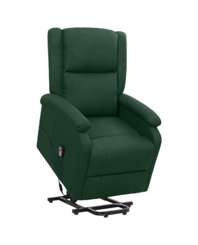 Fauteuil Vert foncé Tissu | Mobilier & Déco