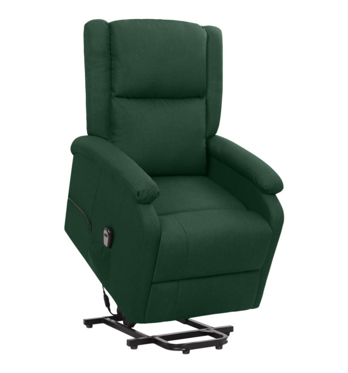 Fauteuil Vert foncé Tissu | Mobilier & Déco