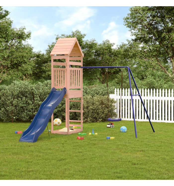 Aire de jeux d'extérieur bois massif de douglas | Mobilier & Déco