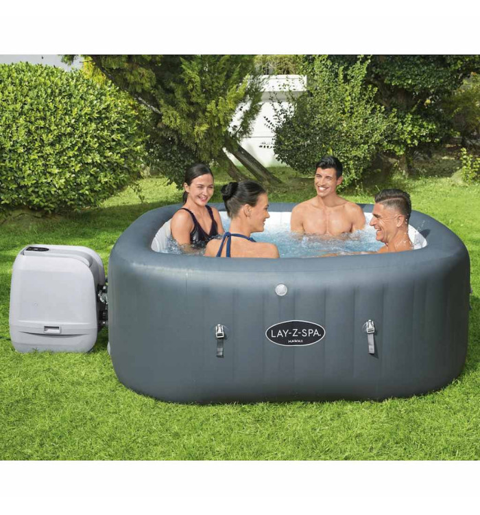 Bestway Cuve thermale gonflable Lay-Z-Spa Hawaii HydroJet Pro | Mobilier & Déco