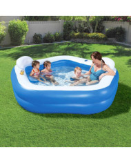 Bestway Piscine Family Fun Lounge 213x206x69 cm | Mobilier & Déco