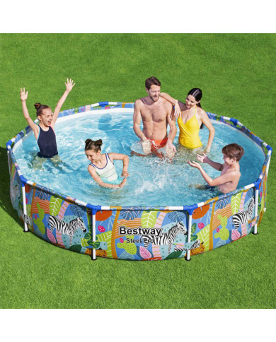 Bestway Ensemble de piscine Steel Pro Cadre 305x66 cm | Mobilier & Déco
