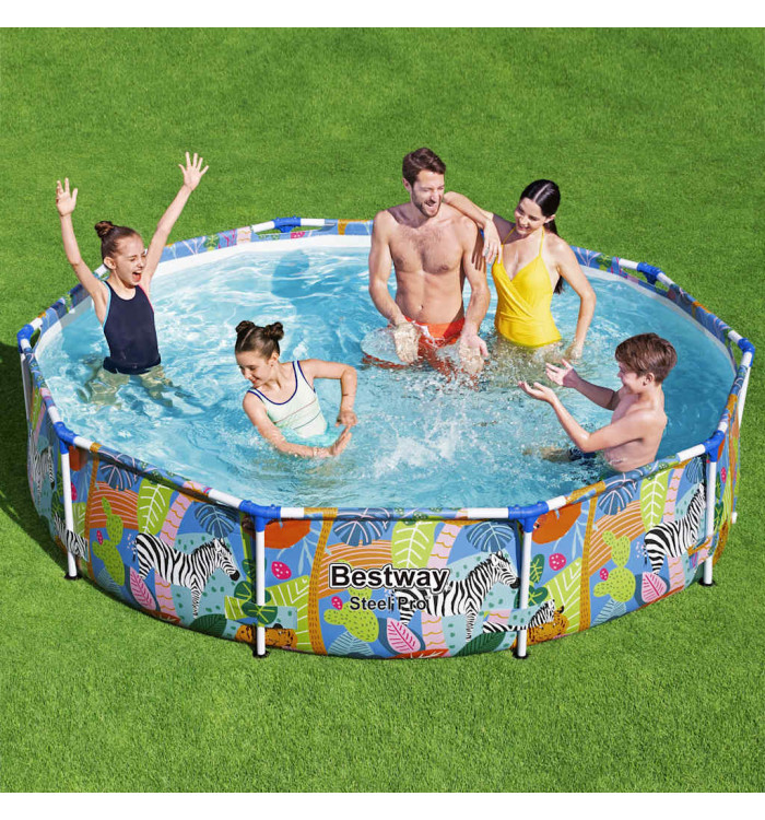 Bestway Ensemble de piscine Steel Pro Cadre 305x66 cm | Mobilier & Déco