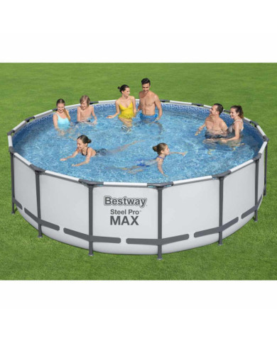 Bestway Ensemble de piscine Steel Pro MAX 488x122 cm | Mobilier & Déco