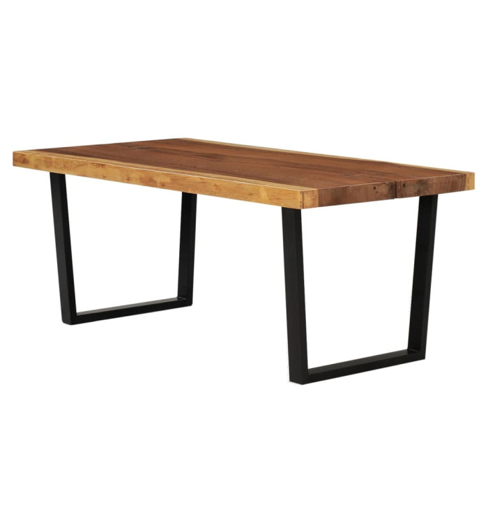 Table basse Bois de suar massif 102x54x41 cm | Mobilier & Déco