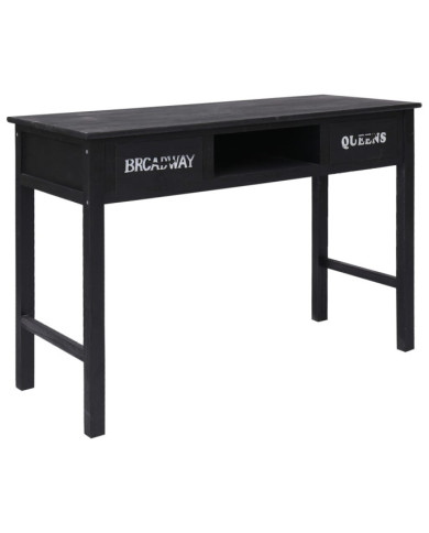 Table console Noir 110x45x76 cm Bois | Mobilier & Déco