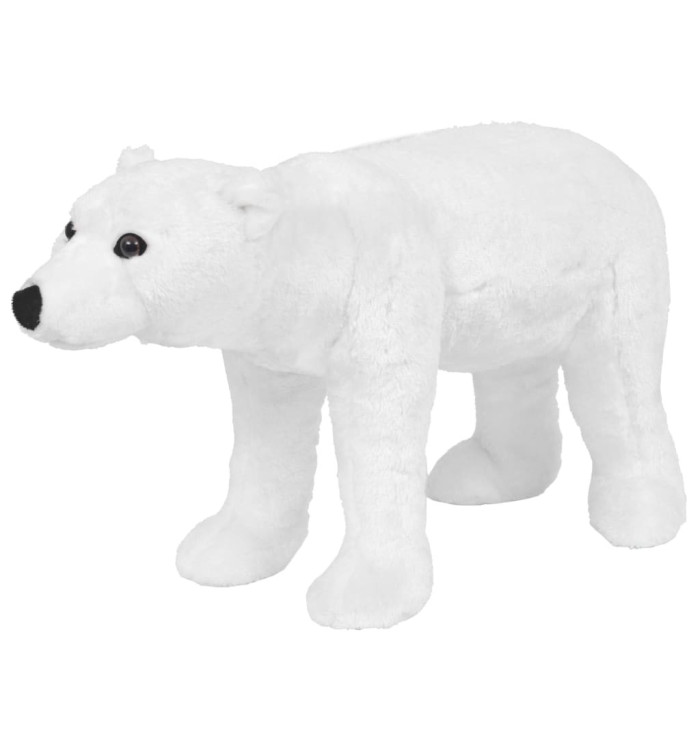 Jouet en peluche Ours polaire Blanc XXL | Mobilier & Déco