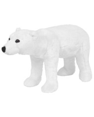 Jouet en peluche Ours polaire Blanc XXL | Mobilier & Déco