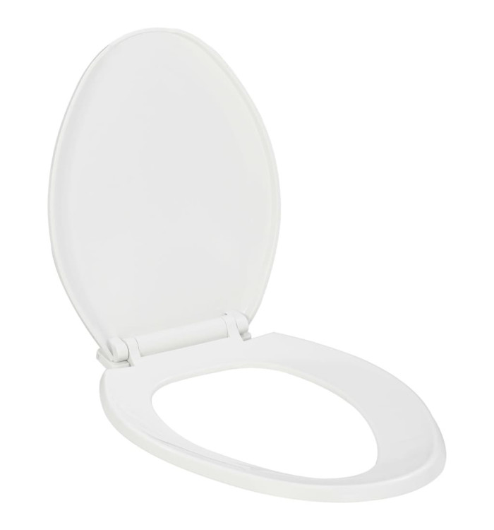 Abattant WC à fermeture en douceur Libération rapide Blanc | Mobilier & Déco