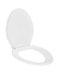 Abattant WC à fermeture en douceur Libération rapide Blanc | Mobilier & Déco