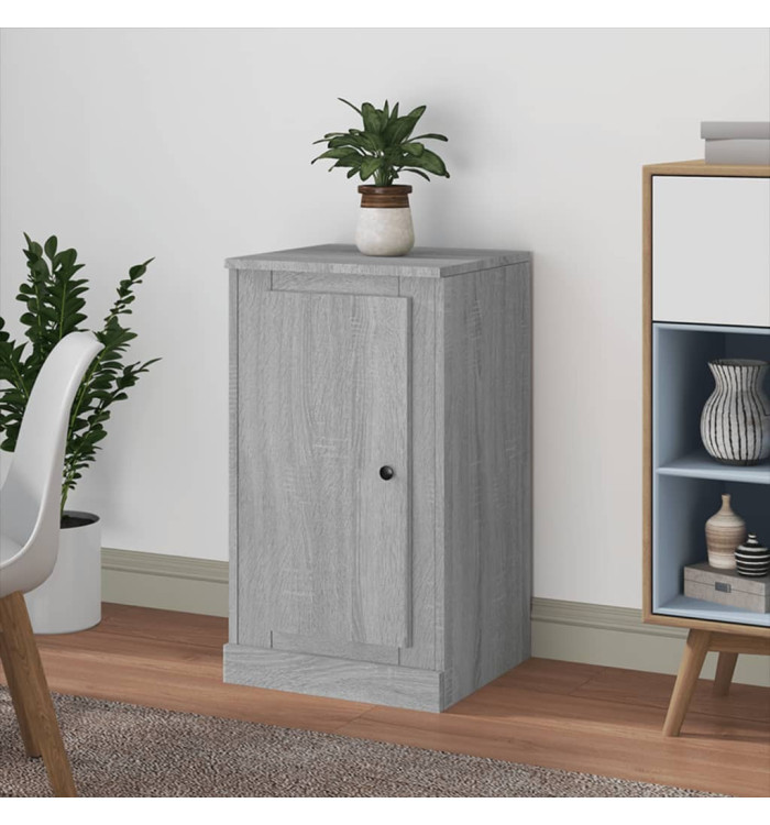 Buffet sonoma gris 37,5x35,5x67,5 cm bois d'ingénierie | Mobilier & Déco