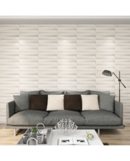 Panneaux muraux 3D 24 pcs 0,5x0,5 m 6 m² | Mobilier & Déco