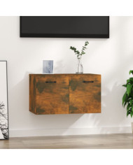 Armoire murale Chêne fumé 60x36,5x35 cm Bois d'ingénierie | Mobilier & Déco