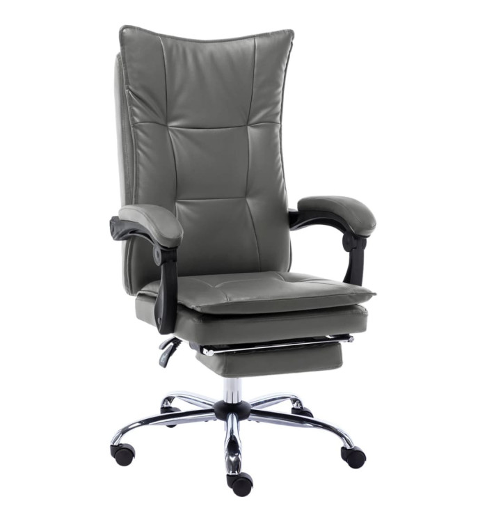 Chaise de bureau Anthracite Similicuir | Mobilier & Déco