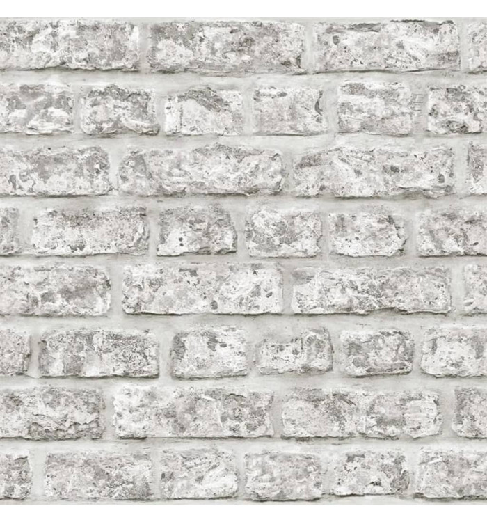 Noordwand Papier peint Topchic Brick Wall Gris foncé | Mobilier & Déco