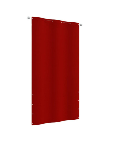 Écran de balcon Rouge 120x240 cm Tissu Oxford | Mobilier & Déco