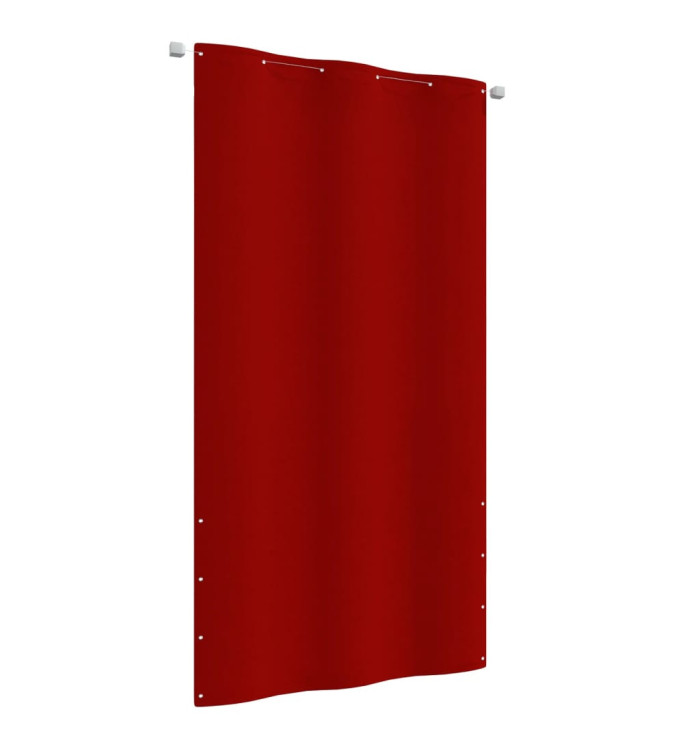 Écran de balcon Rouge 120x240 cm Tissu Oxford | Mobilier & Déco