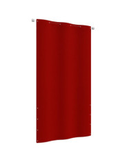 Écran de balcon Rouge 120x240 cm Tissu Oxford | Mobilier & Déco