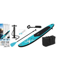 XQ Max Planche à pagaie gonflable 285 cm Bleu et noir | Mobilier & Déco