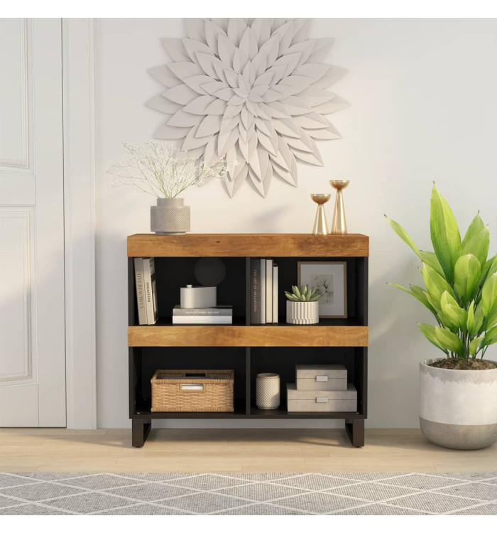 Armoire latérale 85x33x75 cm bois massif de manguier | Mobilier & Déco