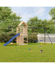Aire de jeux d'extérieur bois de pin massif | Mobilier & Déco