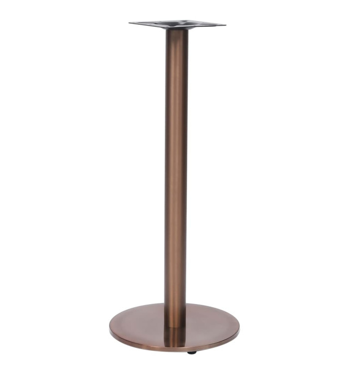 Pied de table de bistro Doré Ø45x107 cm Acier inoxydable | Mobilier & Déco
