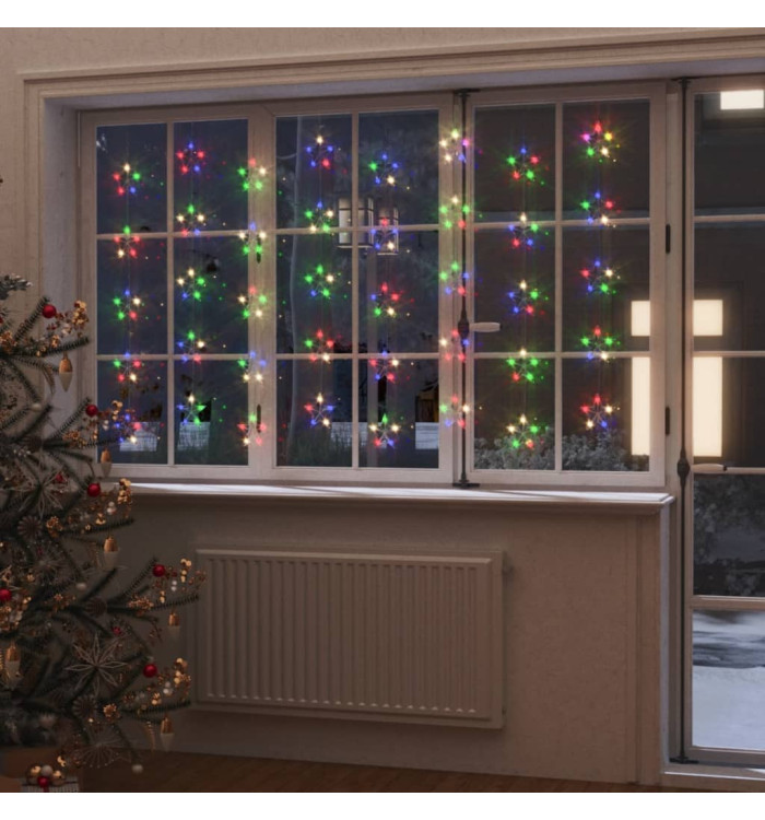Guirlande lumineuse à étoiles LED 200 LED Coloré 8 fonctions | Mobilier & Déco