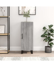 Buffet Sonoma gris 34,5x34x90 cm Bois d'ingénierie | Mobilier & Déco