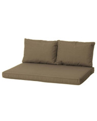 Madison Ensemble de coussins de palette Panama Taupe | Mobilier & Déco