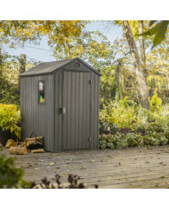 Keter Abri de jardin Darwin 46 Gris Aspect de bois | Mobilier & Déco