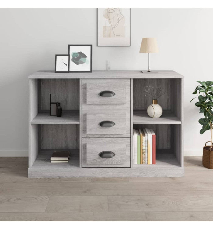 Buffet sonoma gris 104,5x35,5x67,5 cm bois d'ingénierie | Mobilier & Déco