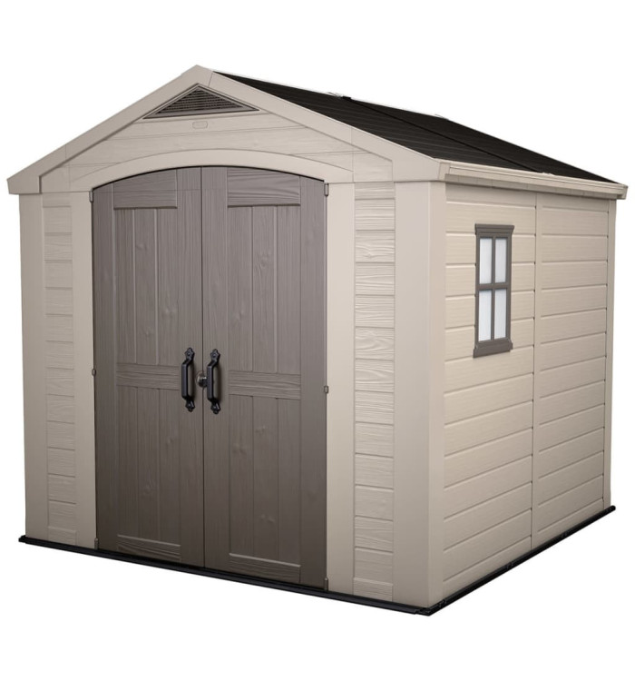 Keter Abri de jardin Factor 66 beige | Mobilier & Déco