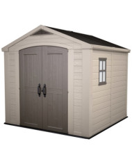 Keter Abri de jardin Factor 66 beige | Mobilier & Déco