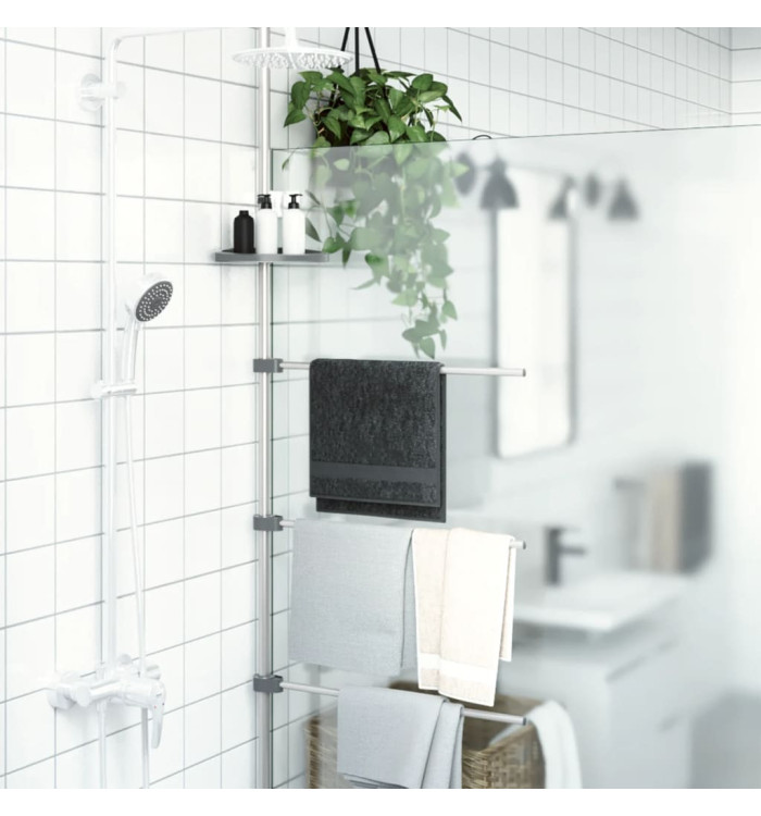 Porte-serviette 47x280 cm aluminium | Mobilier & Déco