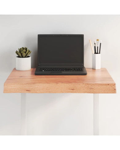 Dessus de table bois massif traité bordure assortie | Mobilier & Déco