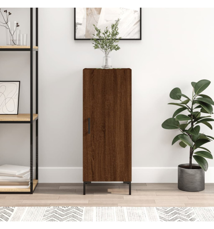 Buffet Chêne marron 34,5x34x90 cm Bois d'ingénierie | Mobilier & Déco