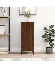 Buffet Chêne marron 34,5x34x90 cm Bois d'ingénierie | Mobilier & Déco